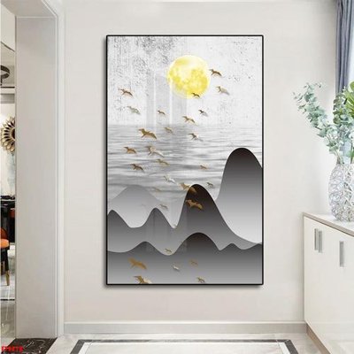 Download file gốc File tranh lối vào FT9718 (in lụa) nghệ thuật