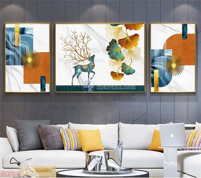 File PSD Tranh decor phủ gương hiện đại FT97185 (gốc) tách lớp chi tiết