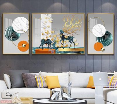 File in trần Tranh decor phủ gương hiện đại FT97191 (bản gốc) mây trời