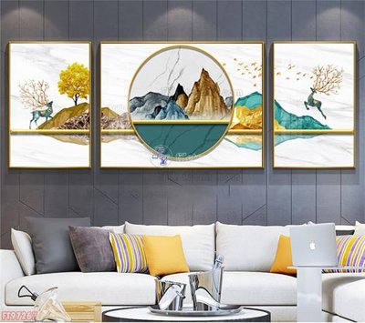 File in mica Tranh decor phủ gương hiện đại FT97267 (bản gốc) siêu trong