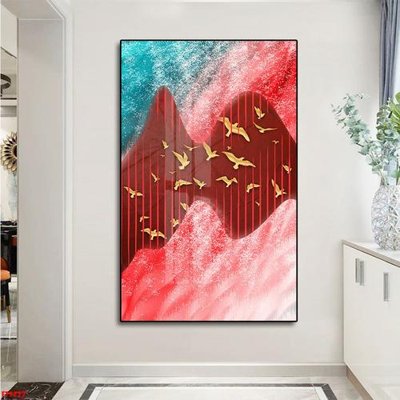 File gốc File tranh lối vào FT9727 (in lụa) tranh thuận buồm