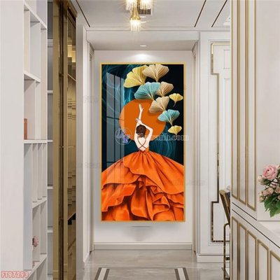 Tải file Tranh decor phủ gương hiện đại FT97293 (gốc) làm tranh trang trí
