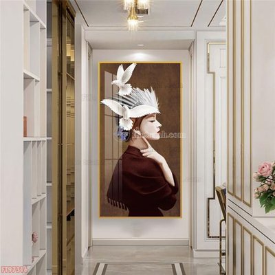 Ảnh mô tả file gốc in mica Tranh decor phủ gương hiện đại FT97316