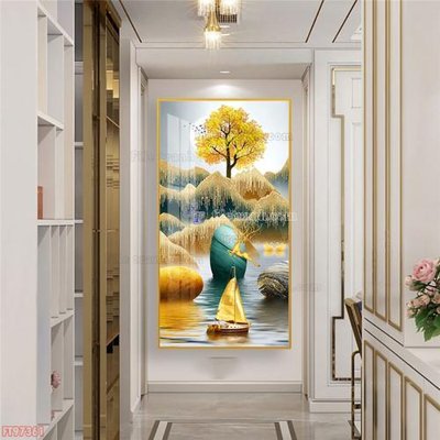 File gốc Tranh decor phủ gương hiện đại FT97361 (trang trí) phòng trẻ em