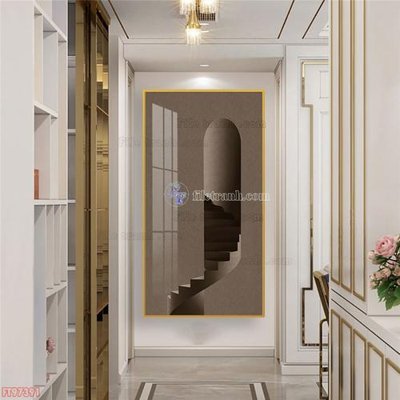 Tải về file gốc Tranh decor phủ gương hiện đại FT97391 (chuẩn in ấn)