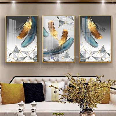 Hình ảnh file gốc Tranh treo tường pha lê gương FT97579 (chất lượng cao)