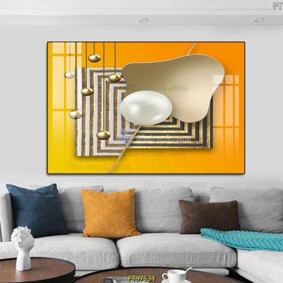 File ảnh Tranh treo tường pha lê gương FT97634 (gốc) dùng in Pano