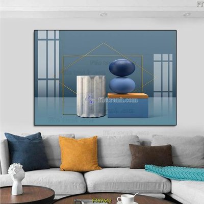 Chi tiết file gốc Tranh treo tường pha lê gương FT97642 (cho in tráng gương)