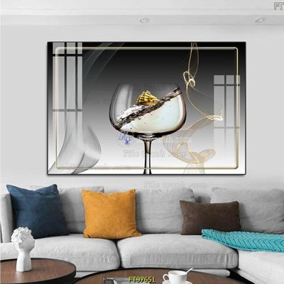 File gốc Tranh treo tường pha lê gương FT97651 (cho in ấn) từ kho Filetranh