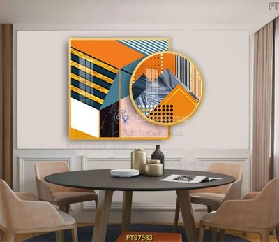 File tranh Tranh treo tường pha lê gương FT97683 (ảnh gốc) in trần 3D