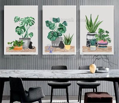 File ảnh File tranh treo tường pha lê gương FT98073 (gốc) in decal dán tường