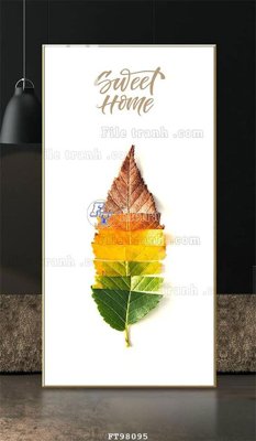 Chi tiết file tranh tráng gương File tranh treo tường pha lê gương FT98095 (ảnh gốc)