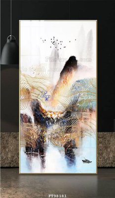 File ảnh File tranh treo tường pha lê gương FT98181 (gốc) in Hiflex