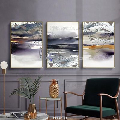 File tranh File tranh treo tường pha lê gương FT98183 (file gốc) chủ đề phong thủy