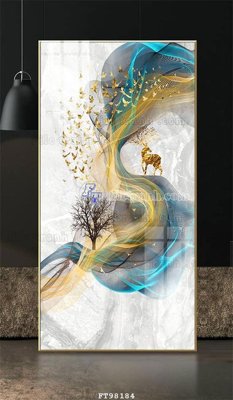 Chi tiết file ảnh File tranh treo tường pha lê gương FT98184 sắc nét