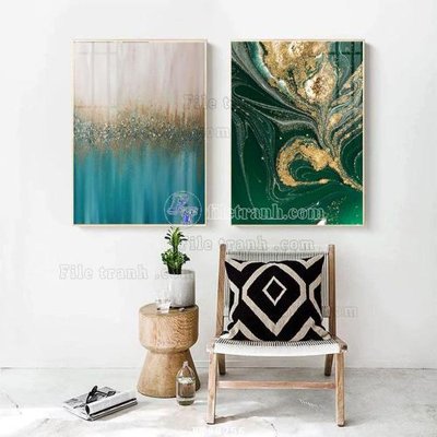 File gốc File tranh treo tường pha lê gương FT98256 (dành cho quảng cáo)