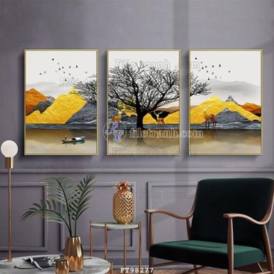 Mua file gốc File tranh treo tường pha lê gương FT98277 (PSD) tại Filetranh.com