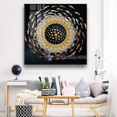 File gốc File tranh treo tường pha lê gương FT98294 (trang trí) phòng trẻ em