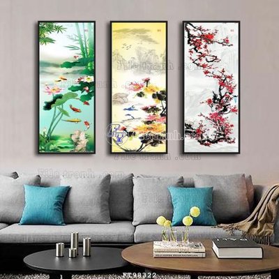 File gốc File tranh treo tường pha lê gương FT98322 (in ấn) không giới hạn