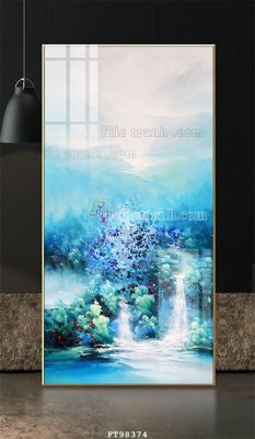 Tải file File tranh treo tường pha lê gương FT98374 (gốc) làm tranh treo tường