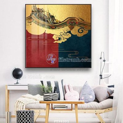 Tải về file gốc File tranh treo tường pha lê gương FT98391 (chuẩn in ấn)