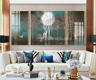 File gốc File tranh treo tường pha lê gương FT98428 (chủ đề hiện đại) trang trí