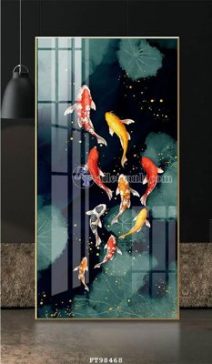 Tải file PSD File tranh treo tường pha lê gương FT98468 (nguyên layer) để in