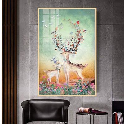 File tranh File tranh treo tường pha lê gương FT98474 (ảnh gốc) chi tiết rõ ràng