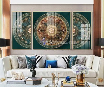 Cung cấp file tranh gốc File tranh treo tường pha lê gương FT98489 độc quyền