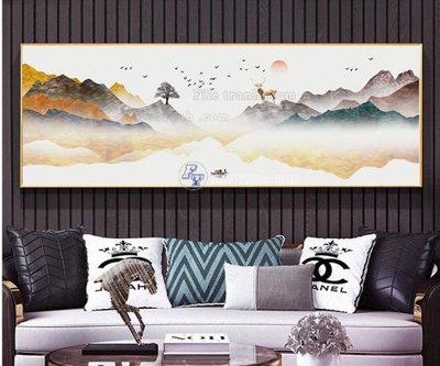 File PSD File tranh treo tường pha lê gương FT98524 (chất lượng in ấn)