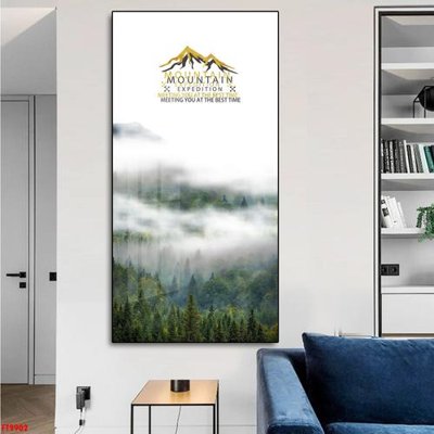 File tranh File tranh lối vào FT9902 (gốc) phong cách tối giản