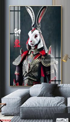 Ảnh gốc Tranh 12 con giáp FTCG315 (độ nét cao) in mica