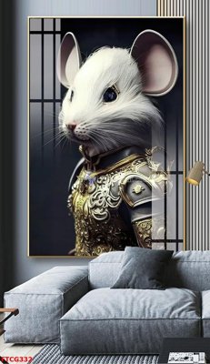 Tải file gốc Tranh 12 con giáp FTCG332 (bản PSD) còn layer