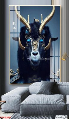 File tranh Tranh 12 con giáp FTCG339 (ảnh gốc) cho in ấn kỹ thuật số