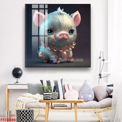 Tải file Tranh 12 con giáp FTCG360 (PSD) cho in tranh kính