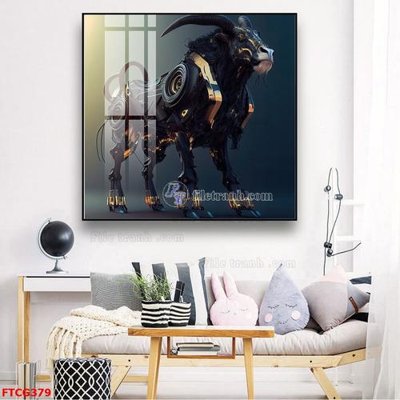 Tải file gốc Tranh 12 con giáp FTCG379 (bản PSD) còn layer