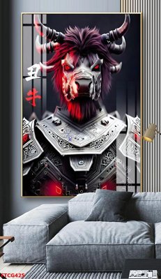 File tranh Tranh 12 con giáp FTCG425 (ảnh gốc) độ nét vượt trội