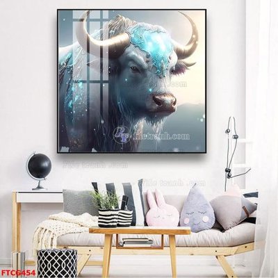 File ảnh Tranh 12 con giáp FTCG454 (gốc) dùng in Pano