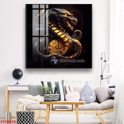 File gốc Tranh 12 con giáp FTCG475 (PSD/TIFF) độ phân giải cao