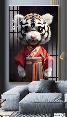 File gốc Tranh 12 con giáp FTCG500 (dành cho trang trí nội thất)