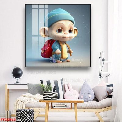 File tranh trang trí Tranh 12 con giáp FTCG563 (tải file gốc)