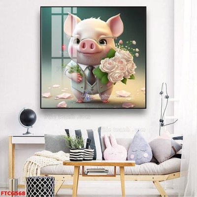Tải về file tranh gốc Tranh 12 con giáp FTCG568 (để in quảng cáo)
