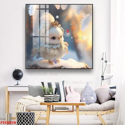 File tranh in mica Tranh 12 con giáp FTCG579 (độ phân giải cao)