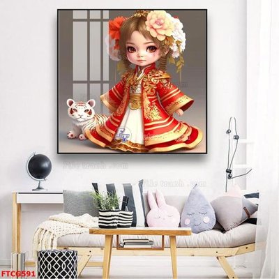 Tải file Tranh 12 con giáp FTCG591 (gốc) làm tranh trang trí