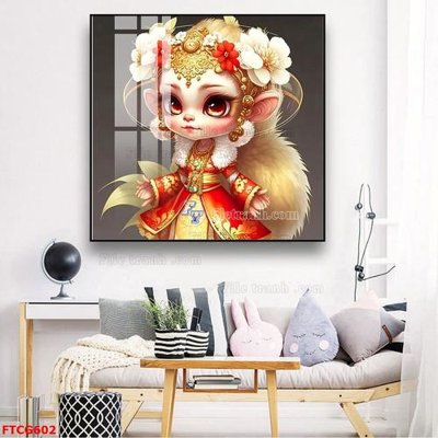 Tải file gốc Tranh 12 con giáp FTCG602 (in bạt) quảng cáo