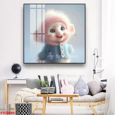 File tranh Tranh 12 con giáp FTCG685 (ảnh gốc) in trần xuyên sáng