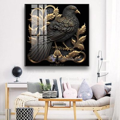 Tải file Tranh 12 con giáp FTCG811 (gốc) chủ đề hoa sen