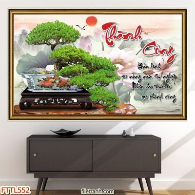 Tải file File tranh chậu mai bonsai FTTL552 (gốc) in trên mọi chất liệu