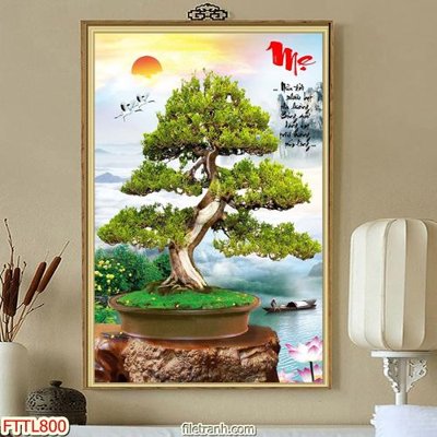 Tải file gốc File tranh chậu mai bonsai FTTL800 (in không vỡ ảnh)