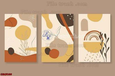 File PSD File gốc in bộ tranh decor treo tráng gương canvas GB15089 (bản gốc) chất lượng nhất